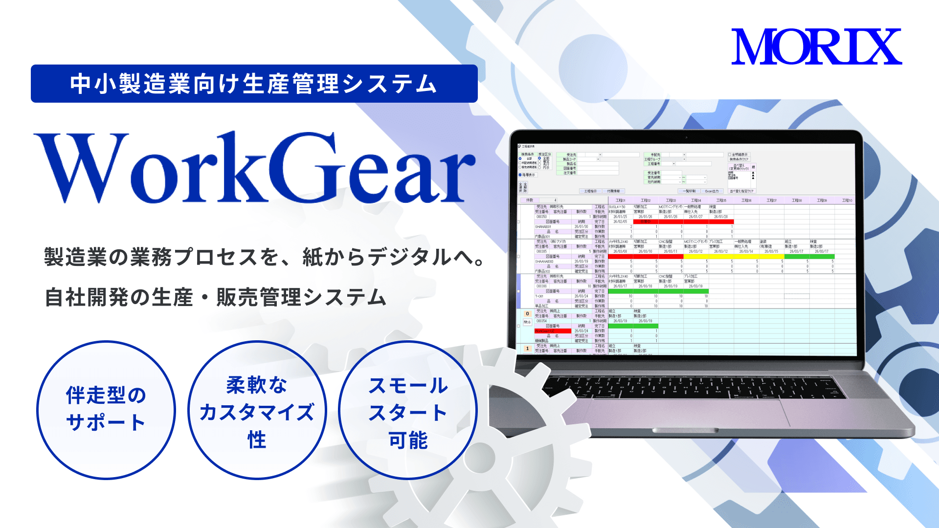 WorkGear｜中小製造業向け生産管理システム