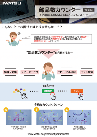 部品数カウンター