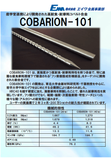 COBARION-101　資料