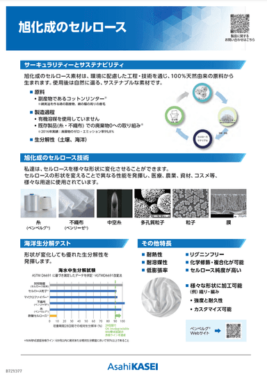 「旭化成の再生セルロース」資料