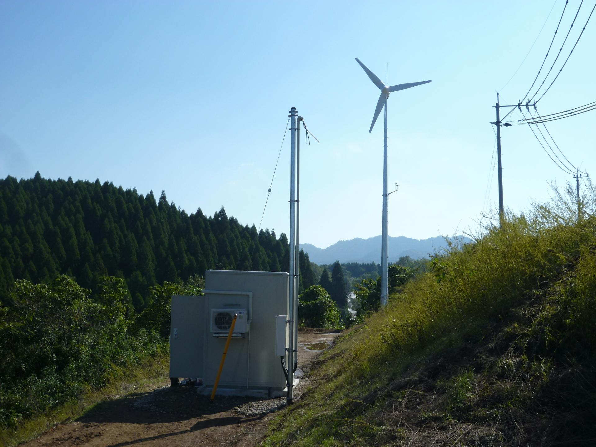 風力発電用機器収納箱（シェルター・局舎）