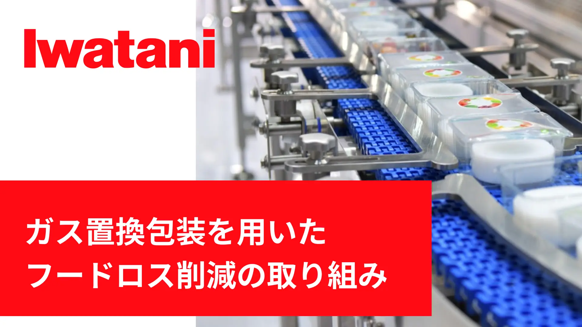 ガス置換包装を用いたフードロス削減の取り組み