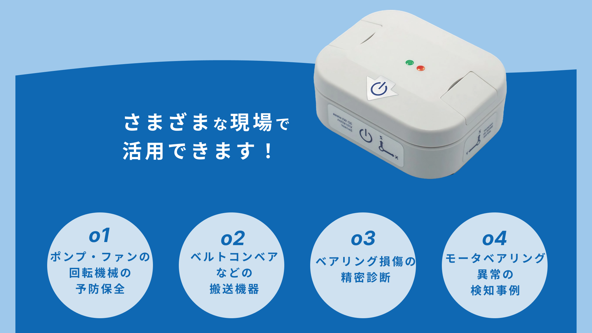 Wi-Fi 振動モニタリングシステム conanair