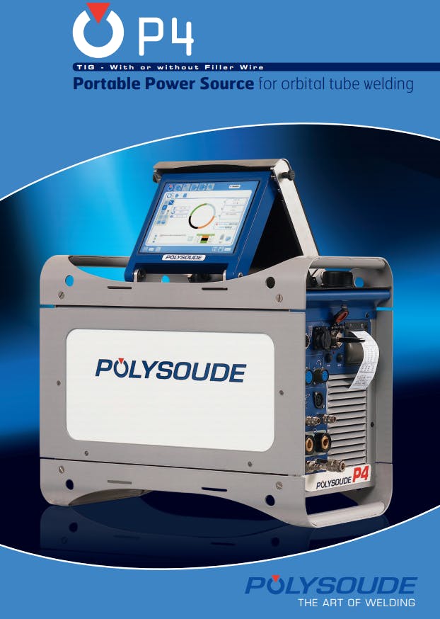 パイプ自動溶接機POLYSOUDE「溶接電源P4＋溶接ヘッドMWシリーズ」 資料