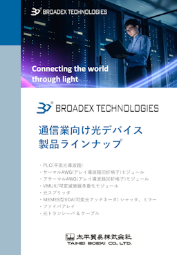 Broadex Technologies 光トランシーバモジュール 資料