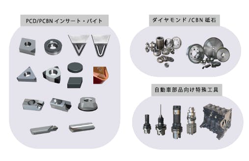 Diamond i Tool (ダイヤモンドアイツール) DIA/CBN切削研削工具